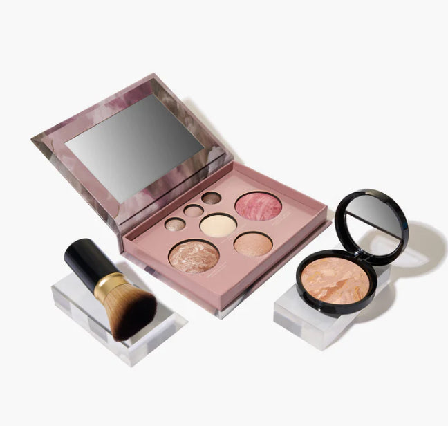 Best Baked Palette - Full Size - Includes Bronzer, Blush, 2 Highlighters and 3 Eyeshadows - Travel-Friendly