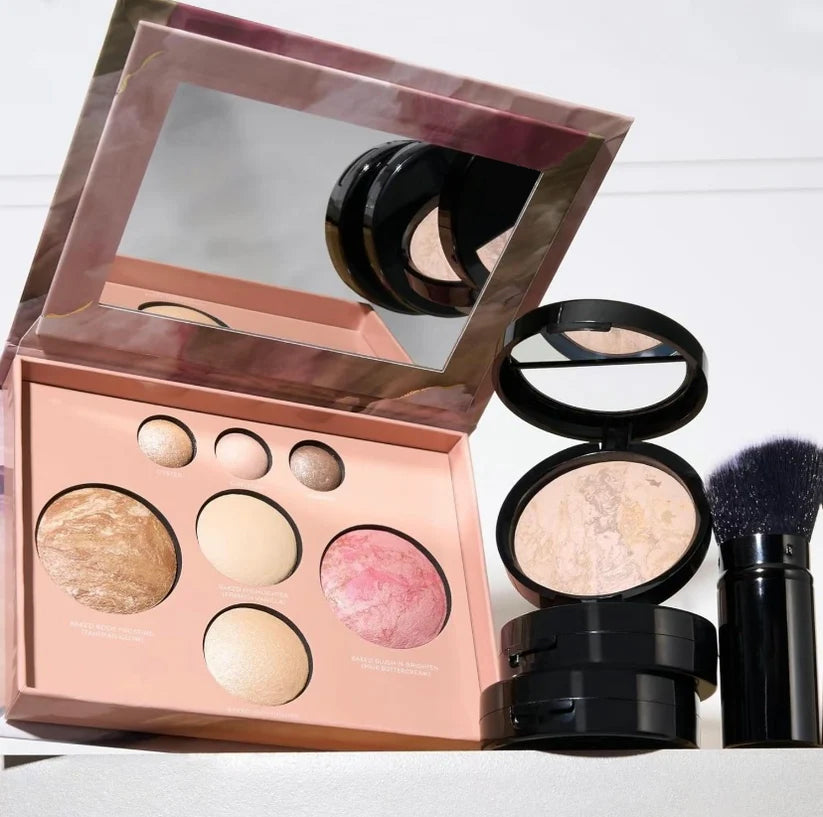 Best Baked Palette - Full Size - Includes Bronzer, Blush, 2 Highlighters and 3 Eyeshadows - Travel-Friendly