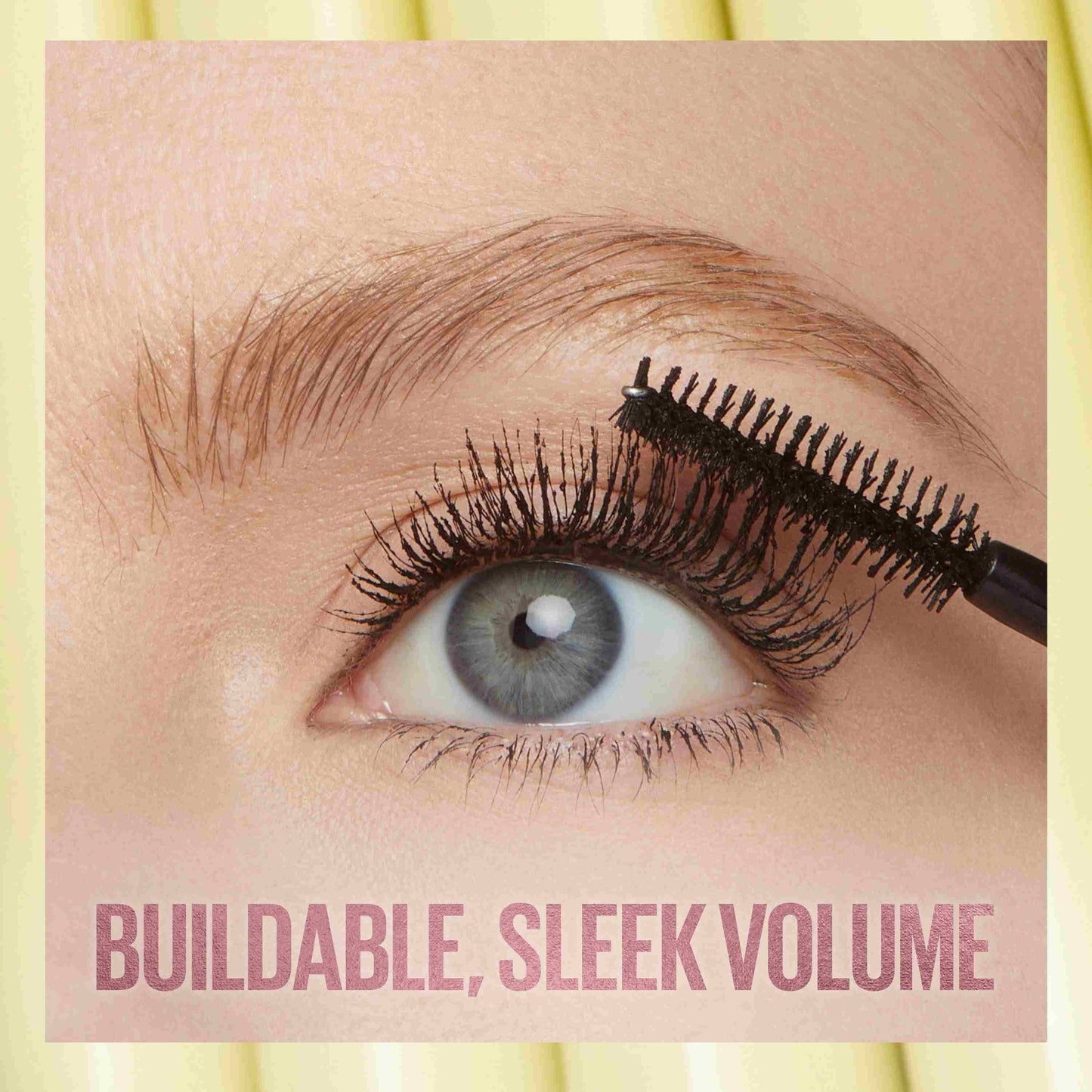 Washable Mascara, Buildable Mascara Volume and Length Formula for Bold, Separated Lashes