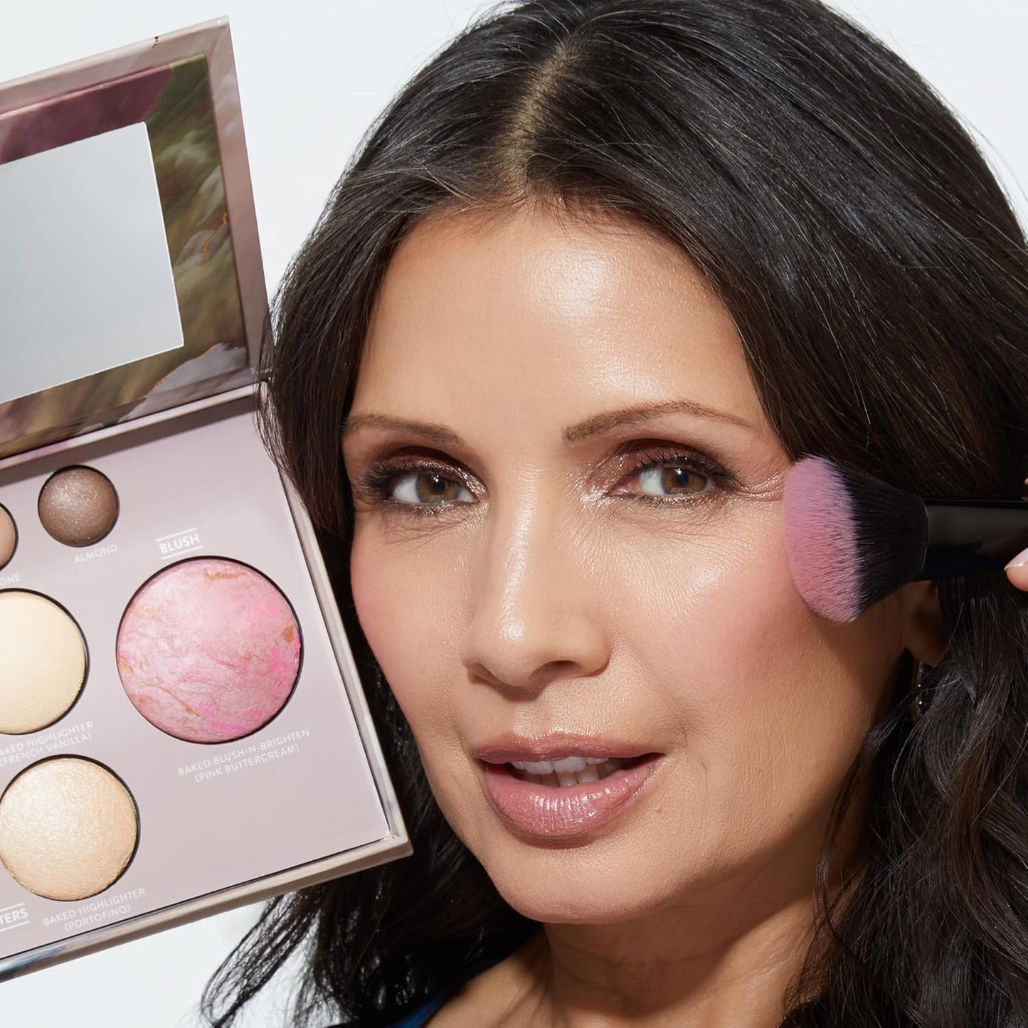 Best Baked Palette - Full Size - Includes Bronzer, Blush, 2 Highlighters and 3 Eyeshadows - Travel-Friendly