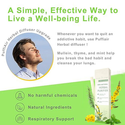 🎉🎉🎉Final 3 Hours: 60% OFF Mullein Relaxation Stick – Soothes Lungs, Detoxifies, Freshens Breath.