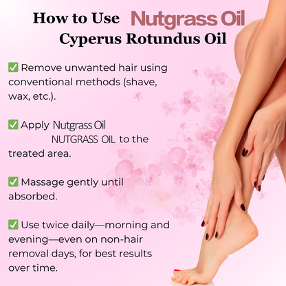 🎉Lovilds Beauty Nutgrass Oil: The Ultimate Natural Solution for Smooth, Healthy Skin